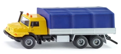 SIKU - MERCEDES Zetros a 2 assi blu inclinabile - 1/50 - SIK3547 - Immagine 1 di 2