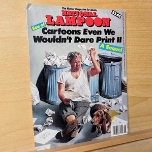National Lampoon Magazine September 1985 Cartoons Issue NO LABEL - Picture 1 of 6