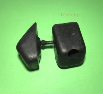 Par de puertas traseras de parachoques de goma para camioneta Datsun Nissan 720 2x2 4x4 1979-2011 Foto 1 de 2