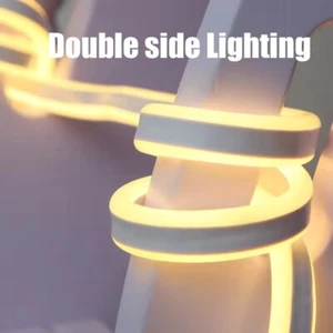Double-sided LED RGB Neon Light Strip 12V Low Voltage IP67 Waterproof Decoration - Picture 1 of 83