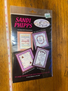 3 CD-ROM'S NEW!! 36 LARGE DESIGNS volume 6, 17, & 4 sandi phipps new! - Picture 1 of 6