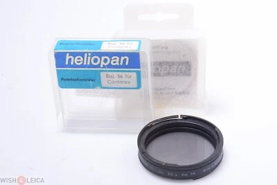 ✅ HELIOPAN ZEISS CONTAREX LIN. POL, POLARIZING FILTER B56 PLANAR SONNAR DISTAGON - Image 1 of 3
