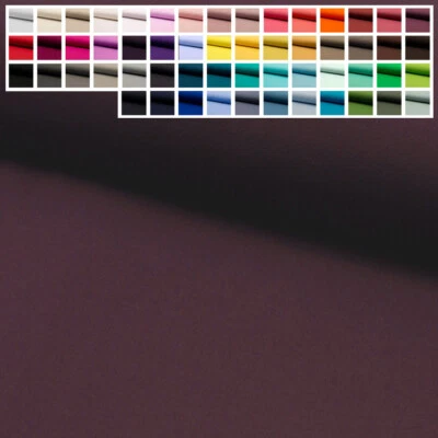 Tessuto jersey tinta unita MELANZANA jersey di cotone tinta unita tessuto pregiato