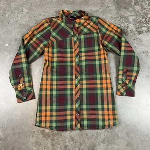 The North Face Flannel Womens Medium Multicolored Outdoors Preowned - Picture 1 of 20