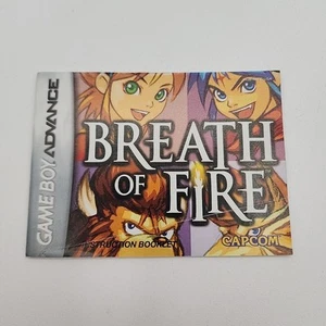 Breath of Fire (Nintendo Game Boy Advance), nur Anleitung GBA - Bild 1 von 2