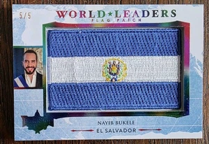 Actualización de lámina arco iris Decisión 2024 Líderes mundiales #WL25 Nayib Bukele #'d 5/5 - Imagen 1 de 2
