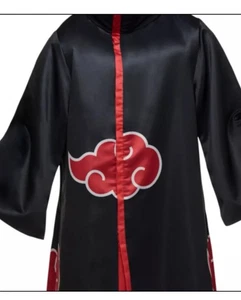 NEW Naruto Shippuden Akatsuki Robe Adult XL Costume Cosplay Brand Halloween - Picture 1 of 2