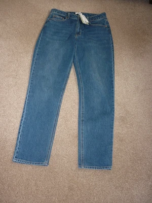 NEW H & M DENIM JEANS size 14 - Image 1 of 4