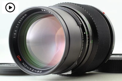 [MINT] Zenza Bronica Zenzanon MC 200mm f4.5 Telephoto Lens ETR S Si From JAPAN - Image 1 of 4