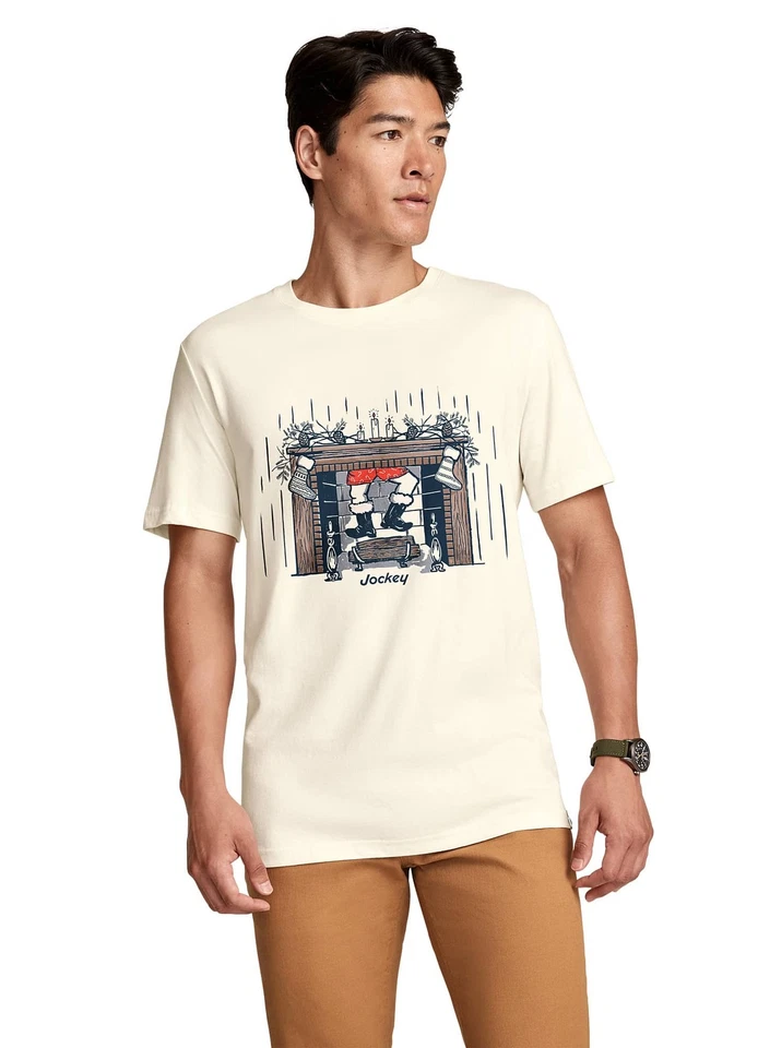 Camiseta de cuello redondo Jockey Legacy para hombre Foto 1 de 1