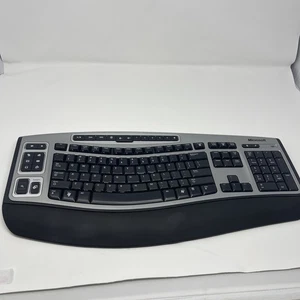 Microsoft Wireless Laser Keyboard 6000 v2.0 Ergonomic No receiver - Picture 1 of 7