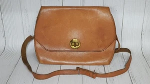 Equestrian Coach Hide HandBag Vintage Made in England - Picture 1 of 13