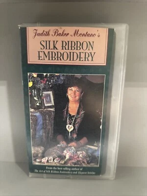 Judith Baker Montano's Silk Ribbon Embroidery VHS - Image 1 of 2