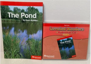 Harcourt Leveled Readers Audiotext CD & 2 Books, Grade 1 Level, Red, The Pond - Picture 1 of 2