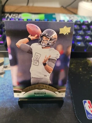 2015 MARCUS MARIOTA UPPER DECK NFL ROOKIE CARD RC #55 TITANS OREGON DUCK DVS1410 - Image 1 of 2