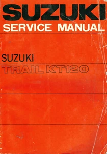 OEM Genuine Suzuki Dealer Service/Repair Manual Trail KT120 1965-1967 - Picture 1 of 2