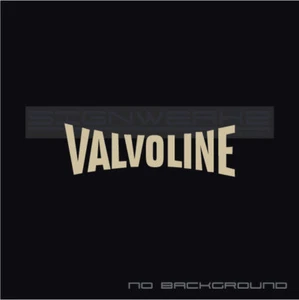 Valvoline Decals Stickers car window stickers word Pair  - Bild 1 von 14