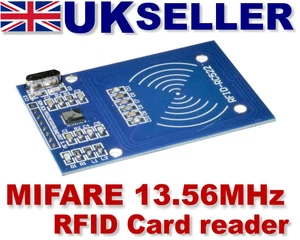 RFID RC522 Mifare Card reader Arduino or raspberry pi UK Stock - Picture 1 of 4