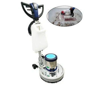 18" Floor Scrubber Cleaner Heavy Duty Polisher Floor Buffer Machine 110V 1.5HP - Picture 1 of 24