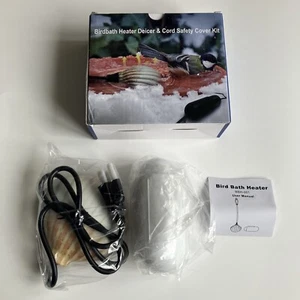 Bird Bath De-icer Heater with Aluminum Base, Outdoors Pond 65 Watts Grounded NEW - Picture 1 of 6