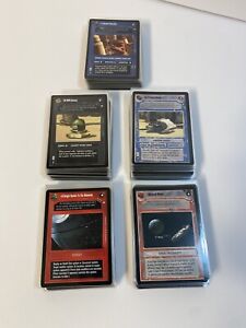 STAR WARS CCG SPECIAL EDITION COMPLETE COMMON UNCOMMON FIXED SET 204 CARDS 