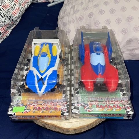 1997 Japanese Tomy SPEED RACER X Batter operated race cars GoGoGo !!! rare slot Cover