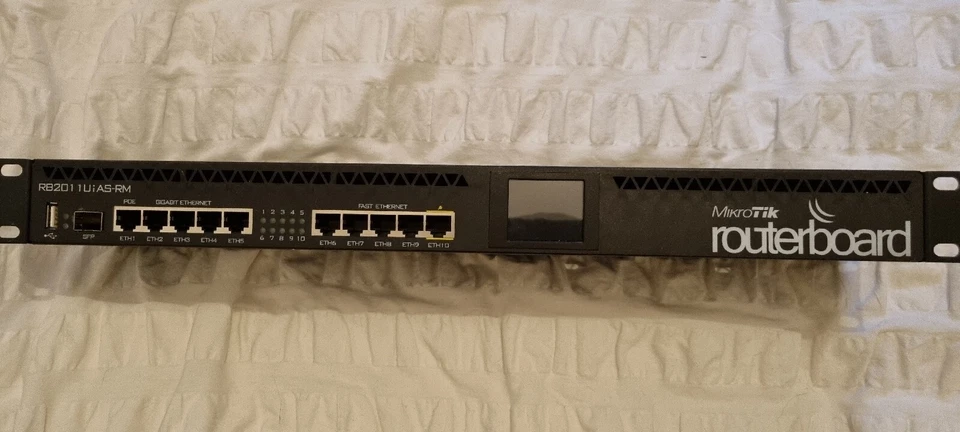 MikroTik RB2011UiAS-RM RouterBoard - Image 1 of 1