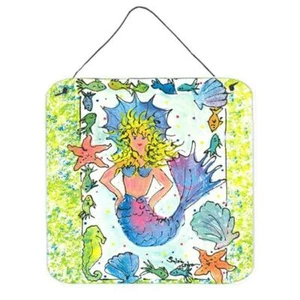 Carolines Treasures 8080DS66 Mermaid Aluminium Metal Wall or Door Hanging Prints - Picture 1 of 1