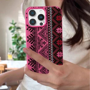 Funda protectora a prueba de golpes con diseño floral para iPhone 16 Pro Max 15 14 13 12 11 - Imagen 1 de 19