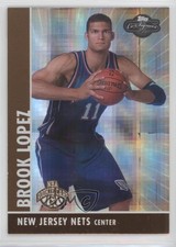 2008-09 Topps Co-Signers Bronze Hyper /50 Brook Lopez #110 Rookie RC