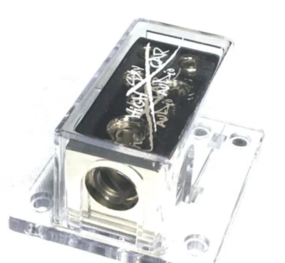 SKY HIGH CAR AUDIO (1) 1/0 to (4) 4 GAUGE DISTRIBUTION BLOCK - Image 1 of 2