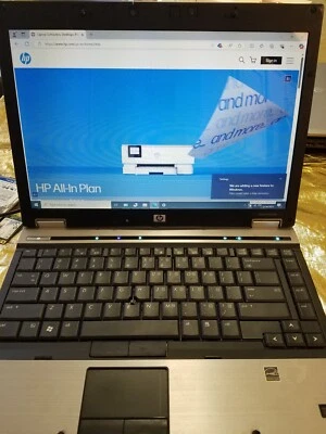 HP EliteBook 6930p Intel Core 2 Duo P8700 2,53 GHz 3 GB 60 GB - R E A D Foto 1 de 4