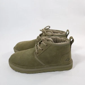 UGG Women's Neumel Chukka Boots Green 1094269 Size 6 NEW! - Picture 1 of 7