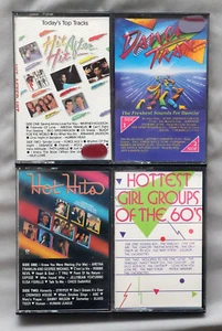 K-TEL Tape Lot 1985: Hot Hits + Hit After + Dance Trax + Hottest Girl Groups - Bild 1 von 2