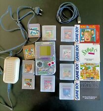 Console GameBoy + 10 Jeux