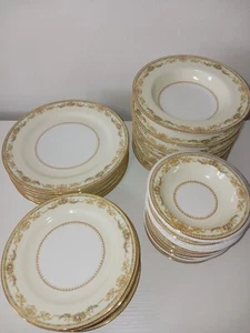 Vintage NORITAKE Occupied Japan MESSINA Dinner Set Of 24 - Picture 1 of 10