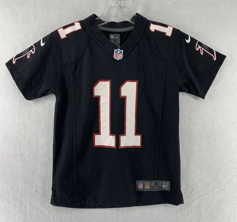 Nike Julio Jones Atlanta Falcons Jersey Size Youth Small Black Authentic Rare Cover
