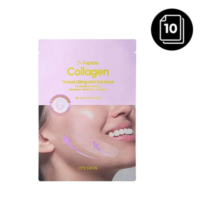 It's Skin 7-peptide Collagen Thread Lifting Mini Gel Mask 10ea - Image 1 of 1