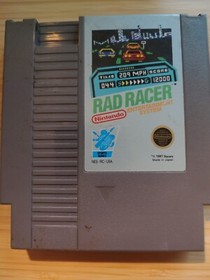 Rad Racer NES cart only CLEANED & TESTED (Nintendo Entertainment System, 1987)