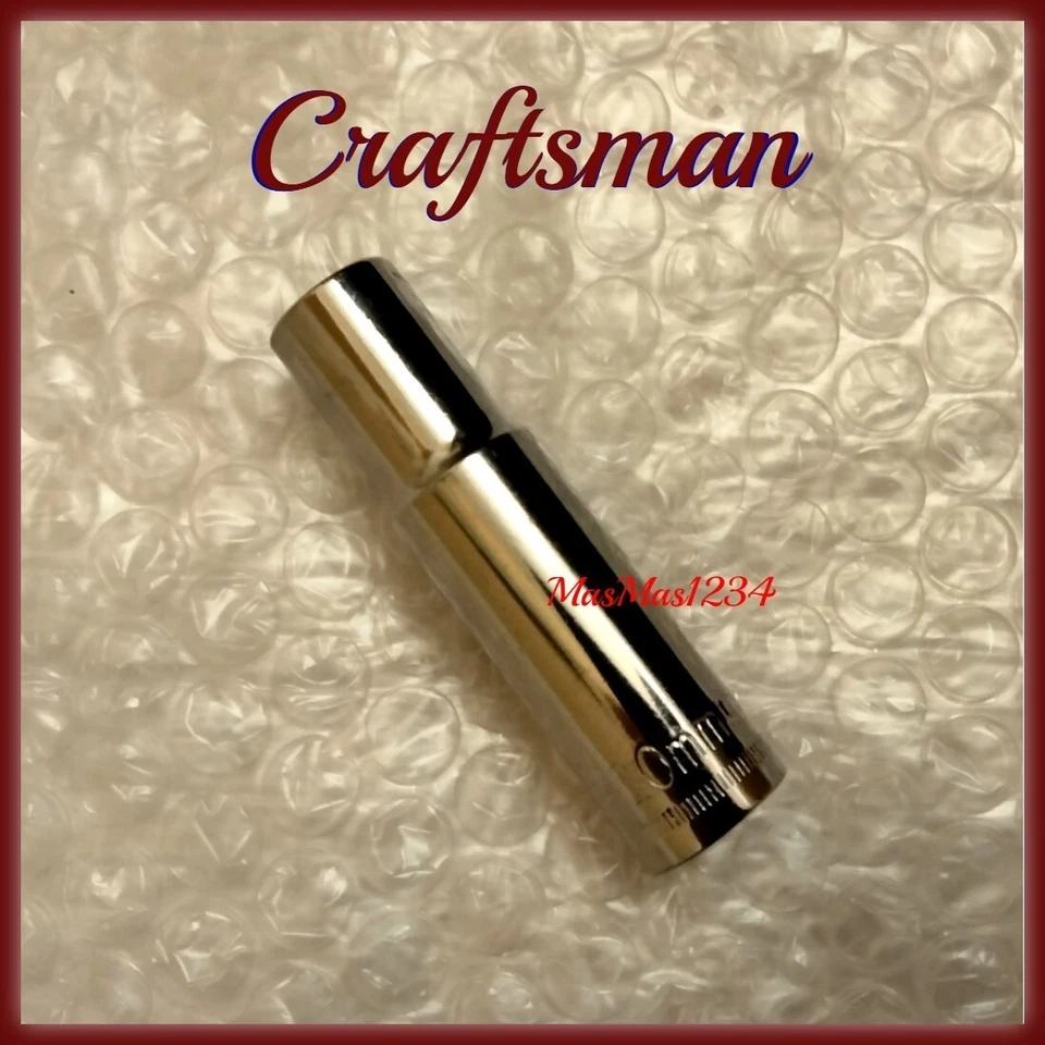 CRAFTSMAN 3/8" Drive Sockets Deep 6 Point SAE METRIC Any Size Fast Shipping - Image 1 of 1