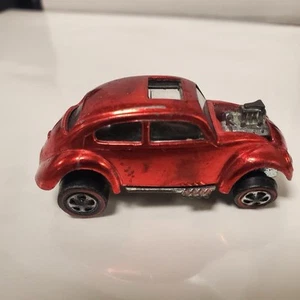 1968 Hot Wheels Redline Custom Volkswagen USA Red VHTF Near Mint - Picture 1 of 5