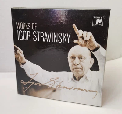 The Works of Igor Stravinsky - 22 CD box set - Sony - Very Good Condition - Image 1 of 4