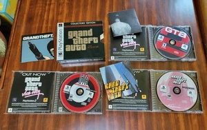 Grand Theft Auto GTA Collector's Edition 3-Disc Set PS one Playstation Complete - Picture 1 of 5