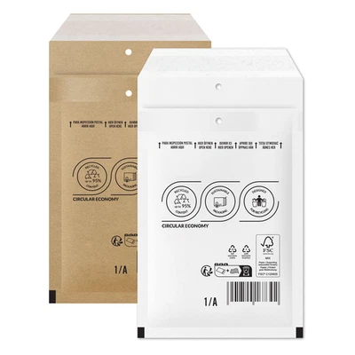 DIMAPAX Luftpolstertaschen Versandtaschen Polsterumschlag Umschläge | A1 | 120 x 175 mm