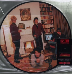 U2 Fire 12" Vinyl Europa Island 2021 RSD 2021 Bildscheibe. Abnutzung Am Rand Von - Bild 1 von 2