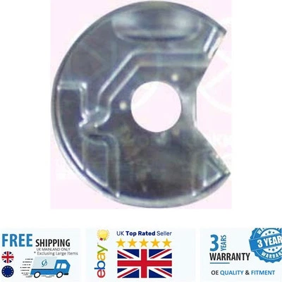 Disco de freno protector antipolvo delantero izquierdo para Ford TAUNUS CORTINA CORTINA 1514455 Foto 1 de 2