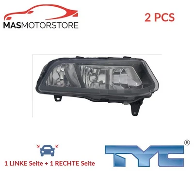 NEBELSCHEINWERFER PAAR SET TYC 19-12331-01-2 2PCS I FÜR VW POLO - Image 1 of 4