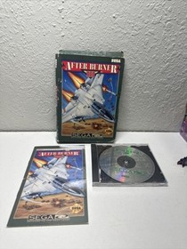 AFTER BURNER III (Sega CD, 1993) VINTAGE Box CIB TESTED COMPLETE, Mint Disk