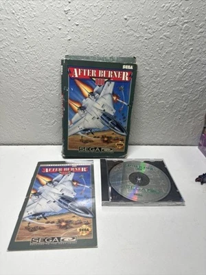 AFTER BURNER III (Sega CD, 1993) VINTAGE Box CIB TESTED COMPLETE, Mint Disk - Image 1 of 4