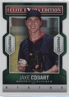 2014 Panini Elite Extra Edition Prospects Status Emerald Die-Cut /25 Jake Cosart - Image 1 of 2
